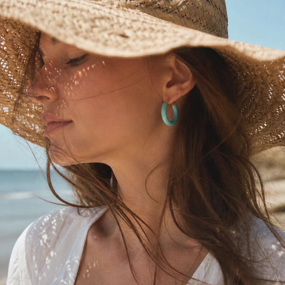 Badged - AMALFI COAST HOOPS