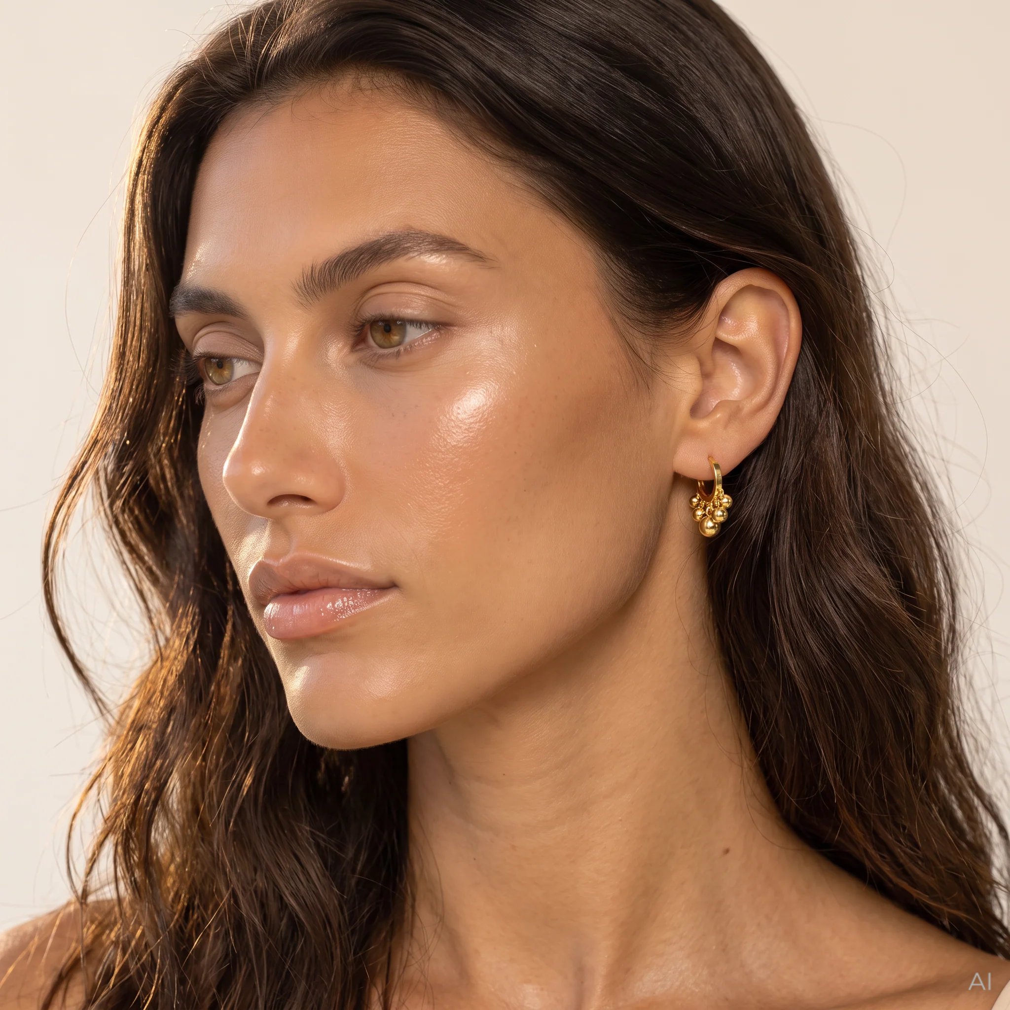 Badged - ELAINE HOOPS 1,1CM