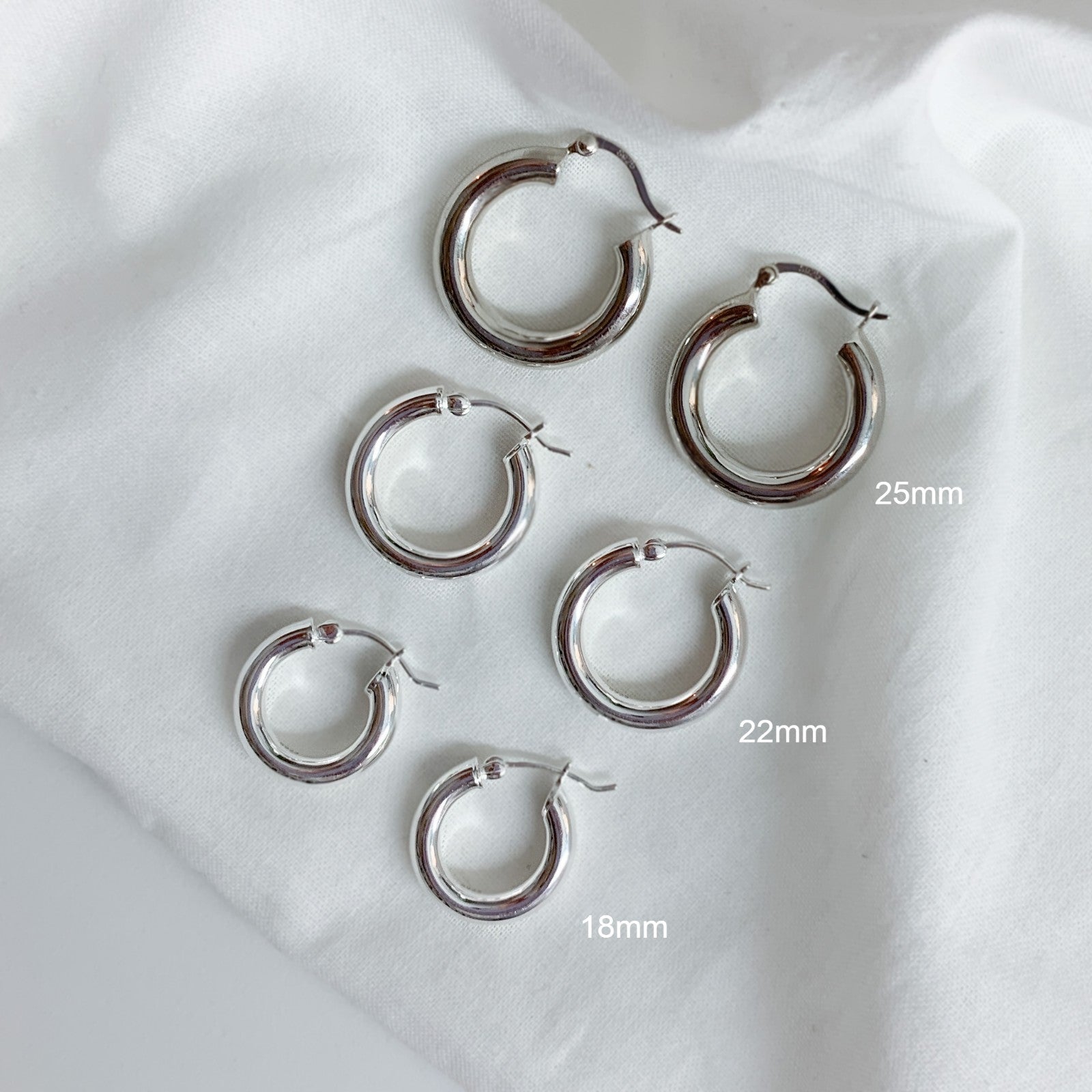 BLAIR CHUNKY HOOPS 1,8CM