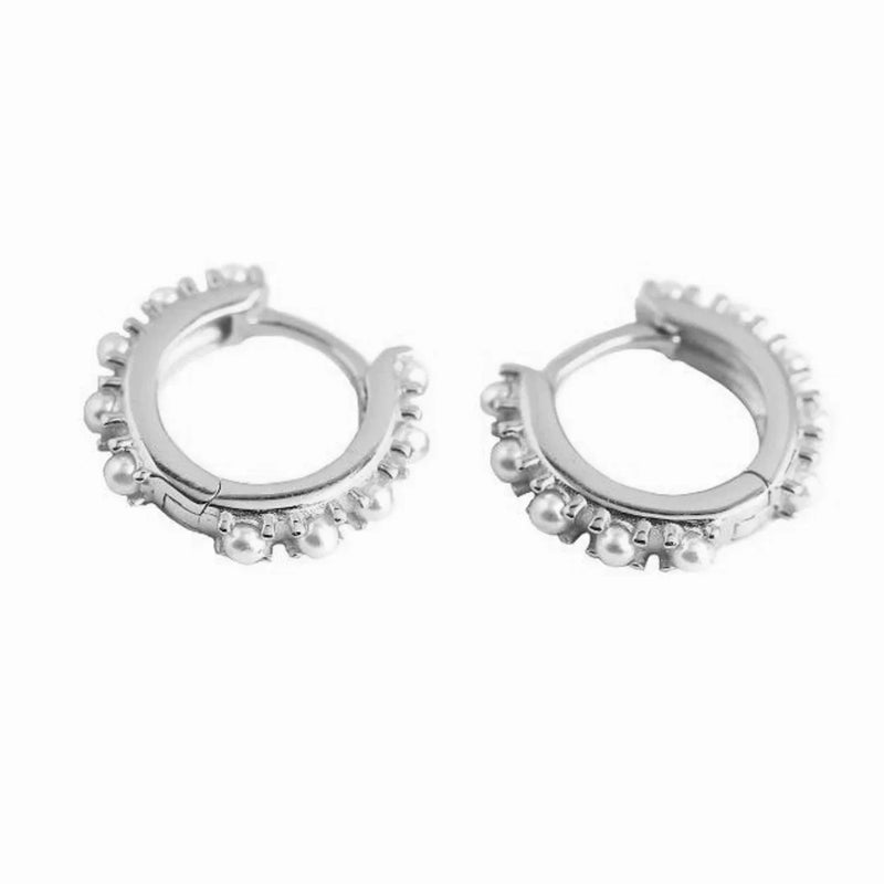 BROOKE PEARL HOOPS 1,3CM