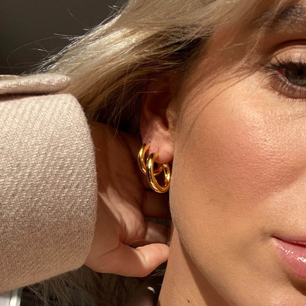 BLAIR CHUNKY HOOPS 1,8CM
