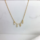 INITIAL PIPER NECKLACE