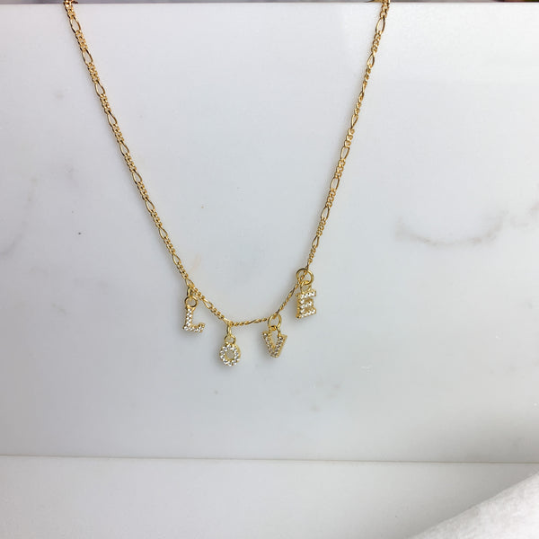 INITIAL PIPER NECKLACE