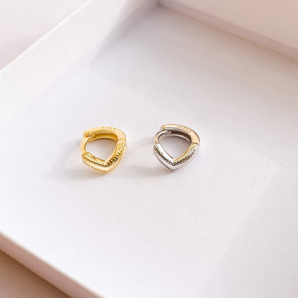 CHARLI HELIX HOOP 1CM